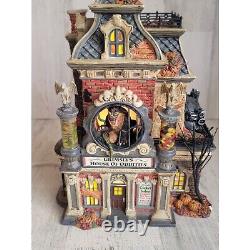 Dept 56 799935 Grimsly's House of Oddities snow village accessory Halloween