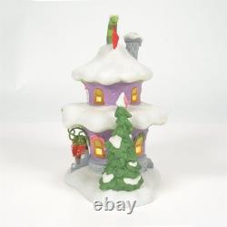 Dept 56 AUNTIE WHO'S HOUSE Grinch Village 6013651 BRAND NEW 2025