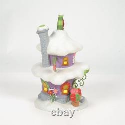 Dept 56 AUNTIE WHO'S HOUSE Grinch Village 6013651 BRAND NEW 2025