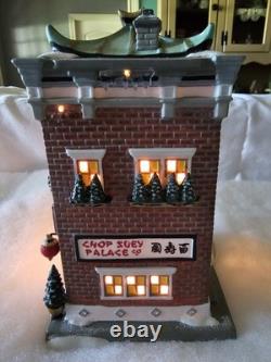 Dept 56 A Christmas Story Village's Chop Suey Palace RETIRED 2015