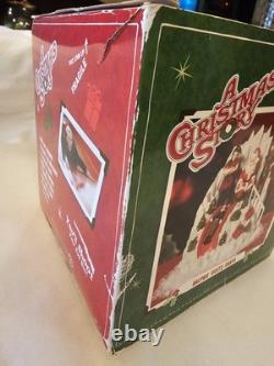 Dept 56 A Christmas Story Village's Ralphie Visits Santa RETIRED 2009