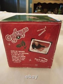 Dept 56 A Christmas Story Village's Ralphie Visits Santa RETIRED 2009