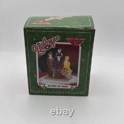 Dept 56 A Christmas Story WATCHING THE PARADE Family Figurine Retired Rare
