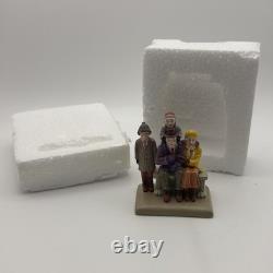 Dept 56 A Christmas Story WATCHING THE PARADE Family Figurine Retired Rare