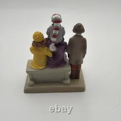 Dept 56 A Christmas Story WATCHING THE PARADE Family Figurine Retired Rare