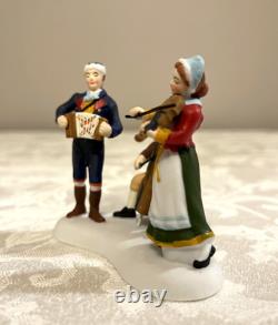 Dept 56 Alpine Christmas Market Musicians #4044786 MIB RARE