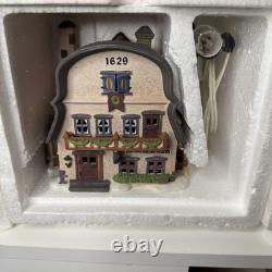 Dept 56 Alpine Village Lot Bakery, Wurst x2, Gasthof Eisl, Sport Laden + Tree