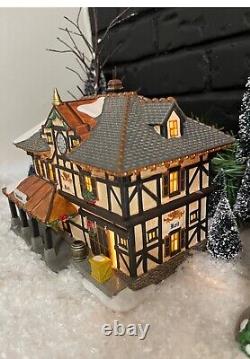 Dept 56 Alpine Village Reit Train Station EUC VERY RARE Boxed Retired