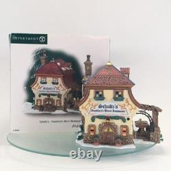 Dept 56 Alpine Village SCHULTZ'S FRANKFURT'S WURST RESTAURANT 799904 Christmas