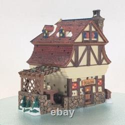 Dept 56 Alpine Village SCHULTZ'S FRANKFURT'S WURST RESTAURANT 799904 Christmas