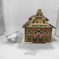 Dept 56 Alpine Village Wolfstein Beer Hall 2010, 808754 Retired