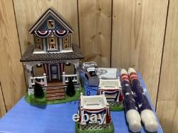 Dept 56 American Pride 4th of July Lighted Building