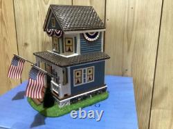 Dept 56 American Pride 4th of July Lighted Building