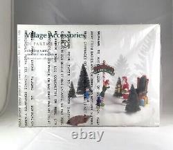 Dept 56 Animated VISITING SANTA 4022431 Village Accessories DEPARTMENT D56 New