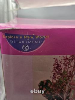 Dept 56 BARBIE DREAM HOUSE Lighted Decorative Porcelain Building Damaged