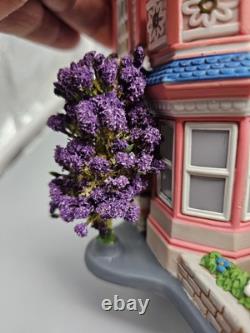 Dept 56 BARBIE DREAM HOUSE Lighted Decorative Porcelain Building Damaged