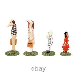 Dept 56 BEETLEJUICE TRICK OR TREATERS SET/4 Halloween Village 6015639 BRAND NEW