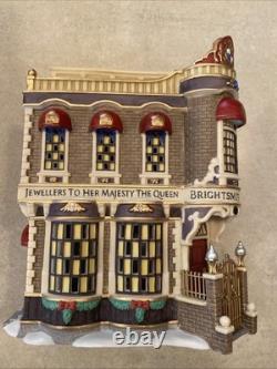 Dept 56 Brightsmith & Sons Queen's Jewellers 58484 Dickens Village 2001 with Box