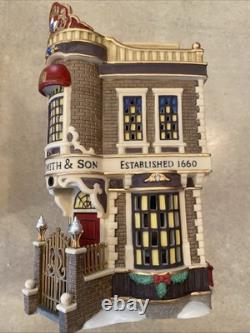 Dept 56 Brightsmith & Sons Queen's Jewellers 58484 Dickens Village 2001 with Box