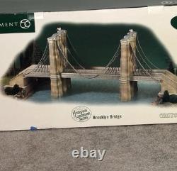 Dept 56 Brooklyn Bridge Historical Landmark Series 59247 Christmas In The City