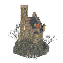 Dept 56 CASTLE CALVARIA Halloween Village 6011444 BRAND NEW 2023 Skull Castle