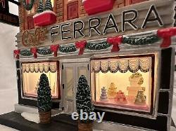 Dept 56 CHRISTMAS IN THE CITY. FERRARA BAKERY AND CAFE Mint Condition withbox