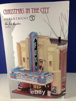 Dept 56 CIC Christmas in the City THE FOX THEATRE 4025242 Brand New! RARE