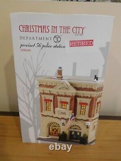 Dept 56 CIC Precinct 56 Police Station NIB