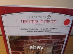 Dept 56 CIC Thompson's Furniture Store #6011384 NIB Free Ship