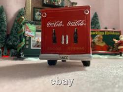 Dept 56 COCA COLA SODA FOUNTAIN 59221, Plus 3 ACCESSORIES see pics