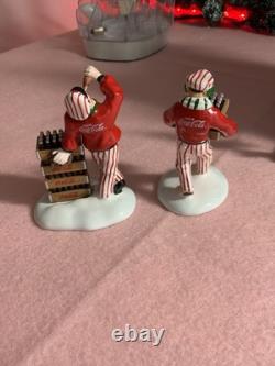 Dept 56 COCA COLA SODA FOUNTAIN 59221, Plus 3 ACCESSORIES see pics