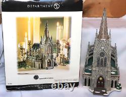 Dept 56 Cathedral Of St. Nicholas 59248 Christmas In The City CIC Village 30th