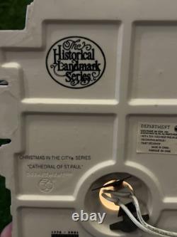 Dept. 56 Cathedral Of St. Paul Copper Dome 25th Anniversary Edition #56.58919