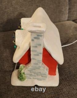 Dept 56 Charlie Brown's House Lighted Peanuts Christmas Village Collection 2011