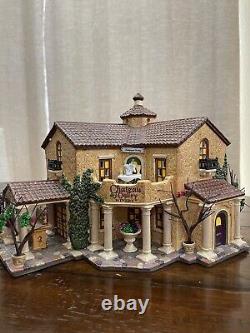 Dept 56 Chateau Valley Winery #799926, With O Scale Vineyard (2 Rows-$40 Value)