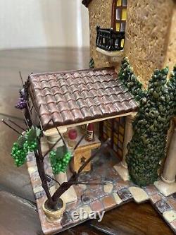 Dept 56 Chateau Valley Winery #799926, With O Scale Vineyard (2 Rows-$40 Value)