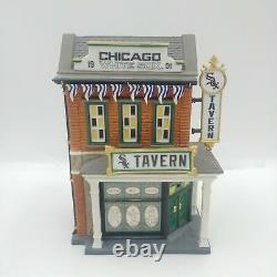 Dept 56 Chicago White Sox Tavern #59232 Christmas in the City Series
