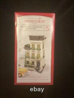 Dept 56 Christmas In The City 87 WEST 56th STREET 6013404, Lit, CIC, NEW