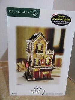 Dept. 56 Christmas In The City Cafe' Tazio #56.59253 Anywhere Lighting Italian