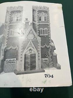 Dept 56 Christmas In The City Cathedral Church of St Mark 5549-2 Limited Ed 1991