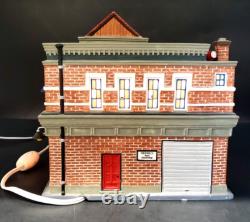 Dept 56 Christmas In The City Hensley Cadillac & Buick GM Shop 56.59235 EUC