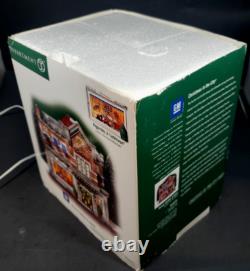 Dept 56 Christmas In The City Hensley Cadillac & Buick GM Shop 56.59235 EUC