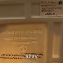 Dept. 56 Christmas In The City Radio City Music Hall #56.58924