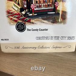 Dept 56 Christmas In The City The Candy Counter 30th Anniversary LE #56.59256
