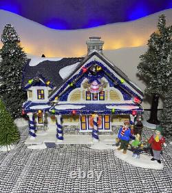 Dept 56 Christmas Lane Jingle Bells House, Music, Lights & Bells Work, 55380