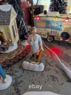Dept 56 Christmas Vacation Lot, National lampoon, Griswold, Clark, Uncle Eddie