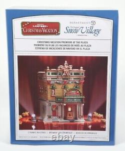 Dept 56 Christmas Vacation Premiere At The Plaza 6009812 New Free Shipping