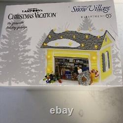 Dept 56 Christmas Vacation Todd and Margo The Chester House, Griswold Garage