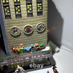 Dept 56 Christmas in City Series Radio City Music Hall & Handsom Cab