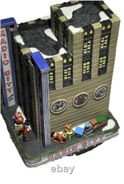 Dept 56 Christmas in City Series Radio City Music Hall & Handsom Cab